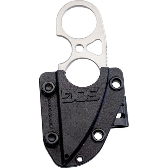 SOG Snarl Fixed Blade Finger Knife Stainless Steel w Brous Blades Sheath JB01KCP - Picture 3 of 10